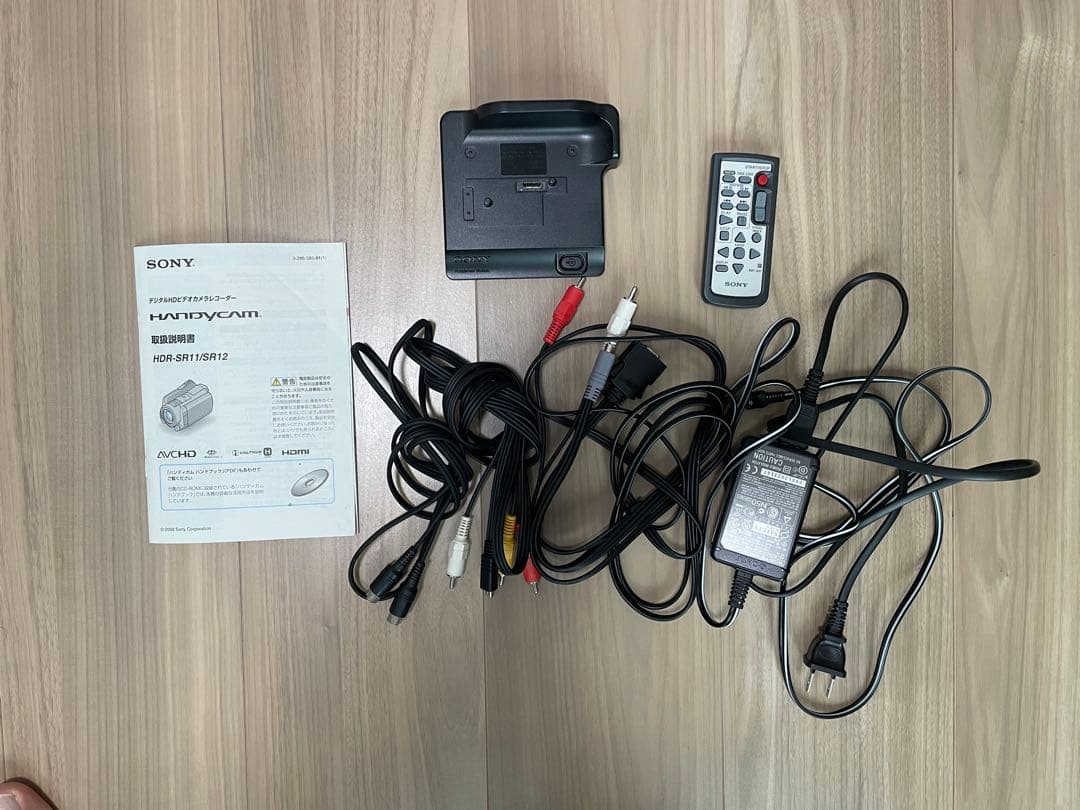 SONY HDR-SR11 FULLHD HANDYCAM 動作確認済　美品