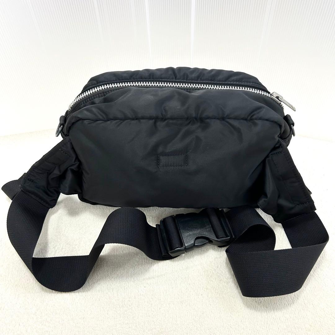 PORTER ポーター タンカー ウエストバッグ ブラック 大容量