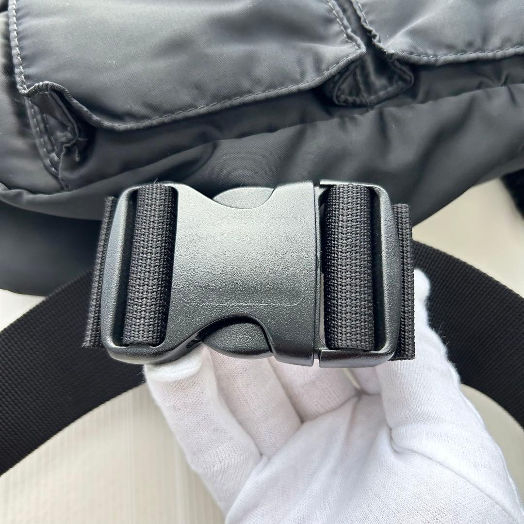 PORTER ポーター タンカー ウエストバッグ ブラック 大容量