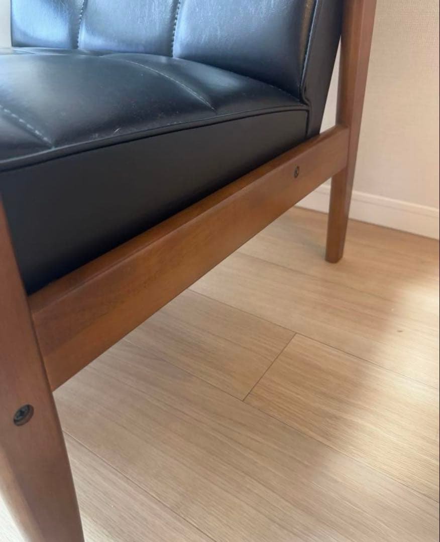 カリモク60 Kチェア　1シーター　ブラック