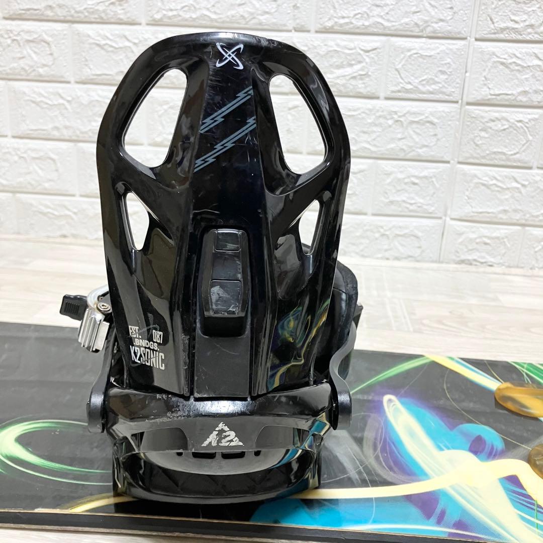 Burton custom 151cmメンズスノーボード　2点セット K2