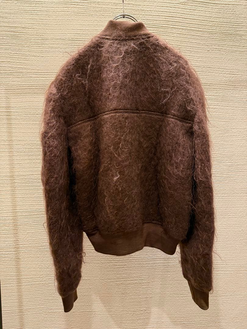 rick owens モヘア　ボンバージャケット ma-1 ブルゾン fur