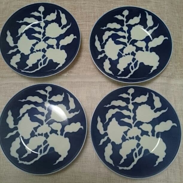 【レア物】深川製磁 皿４枚セット