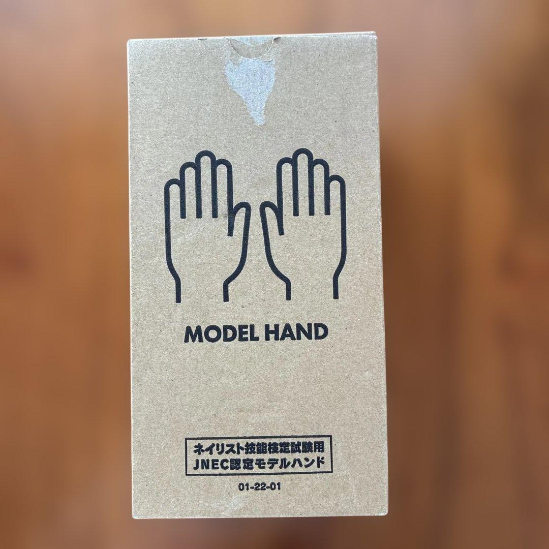 ネイリスト技能検定試験用JNEC認定モデルハンド チップ・シール付