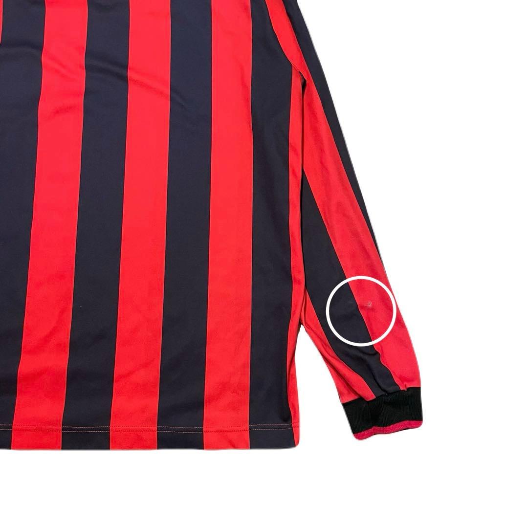 91/92 adidas ACミラン ホーム 長袖ユニフォーム イタリア製 M