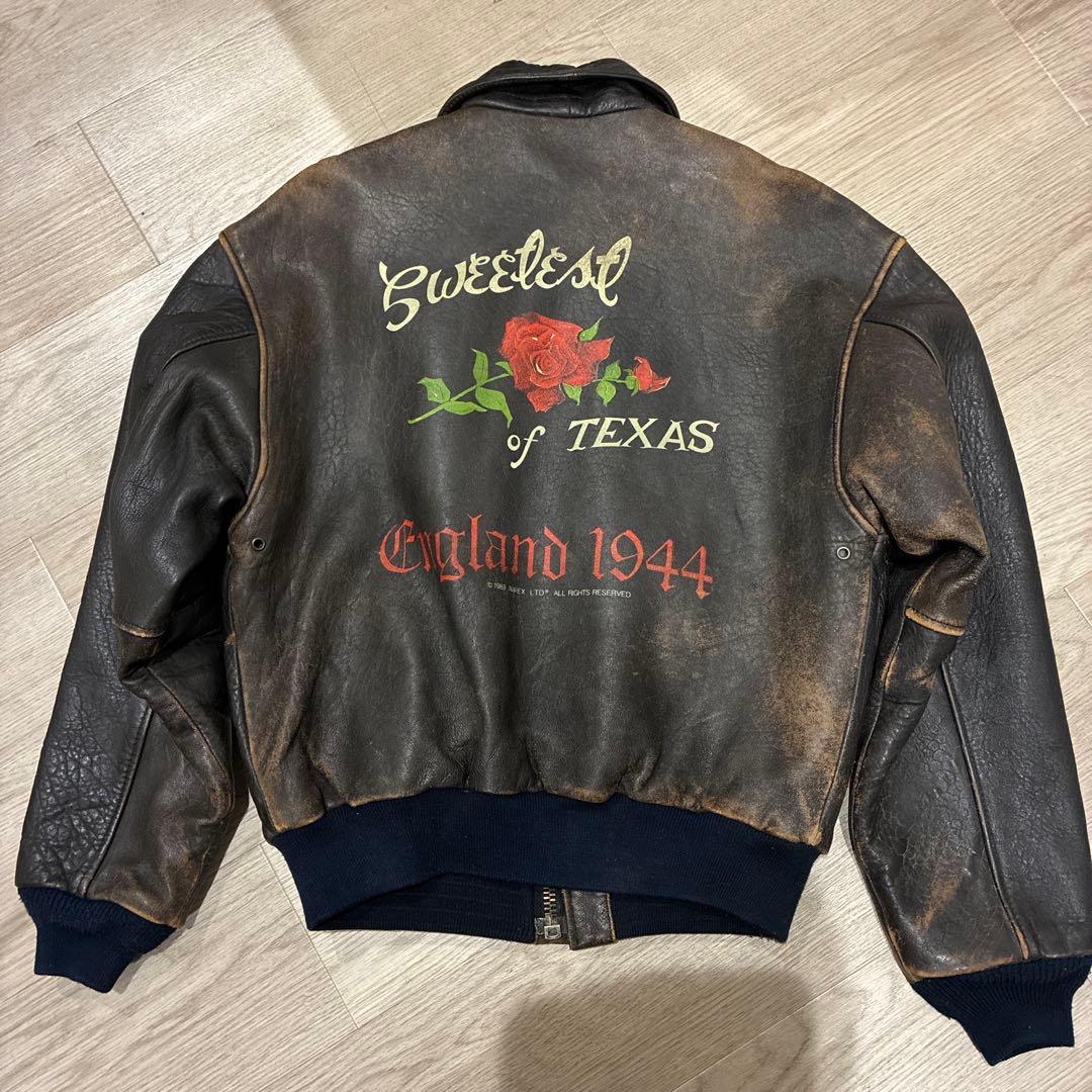 sahara専用。AVIREX A-2フライトジャケット　M-Lサイズ相当