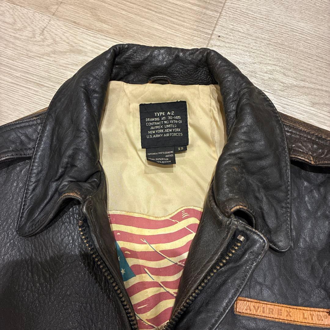 sahara専用。AVIREX A-2フライトジャケット　M-Lサイズ相当