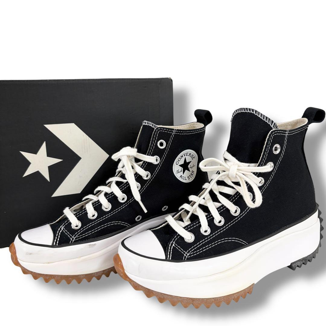 海外モデル 箱付✨CONVERSE ランスターハイク ハイカット 厚底 25.5