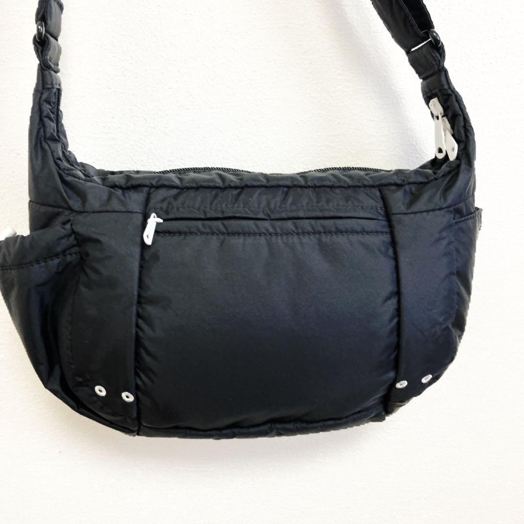 美品　廃盤 PORTER CUE ショルダーバッグ　ブラック　ポーター