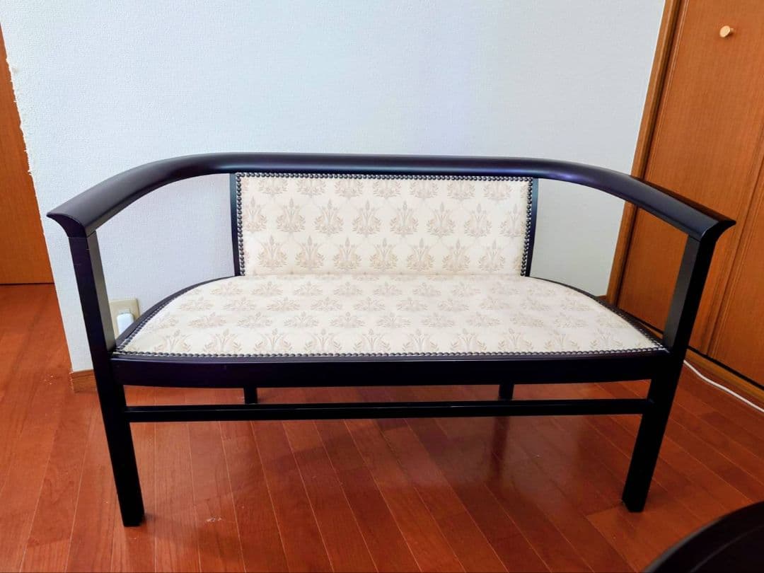 高級家具　MORISHIGE(モリシゲ)　2人掛けチェア