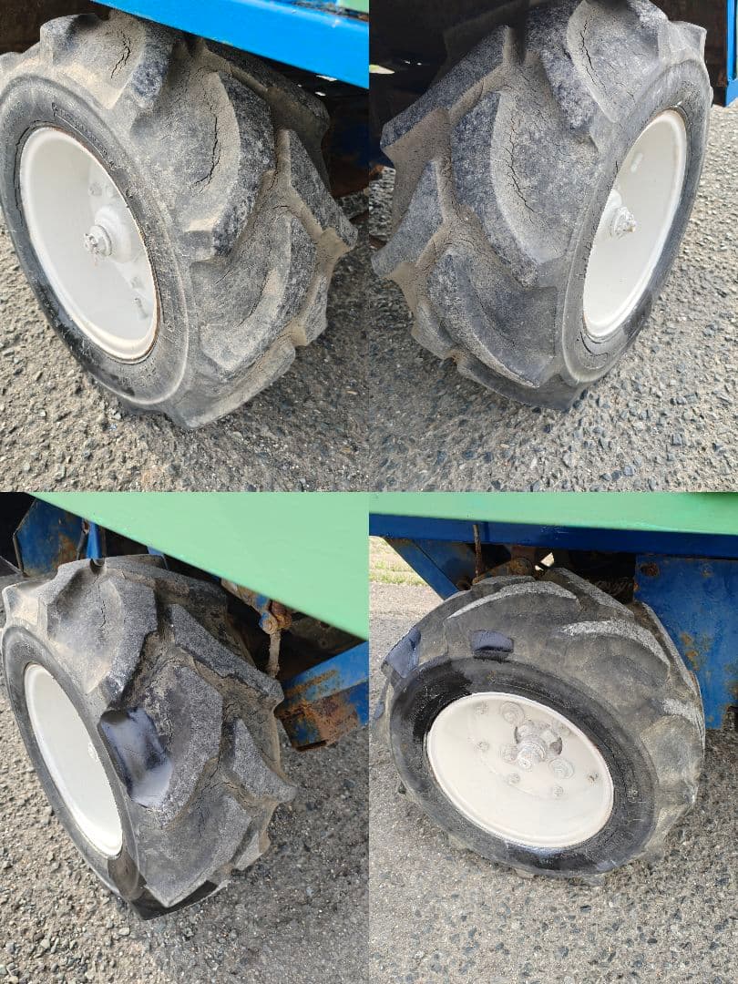 筑水キャニコム 運搬車 ELL801 4WD 油圧ダンプ 最大積載量500㎏