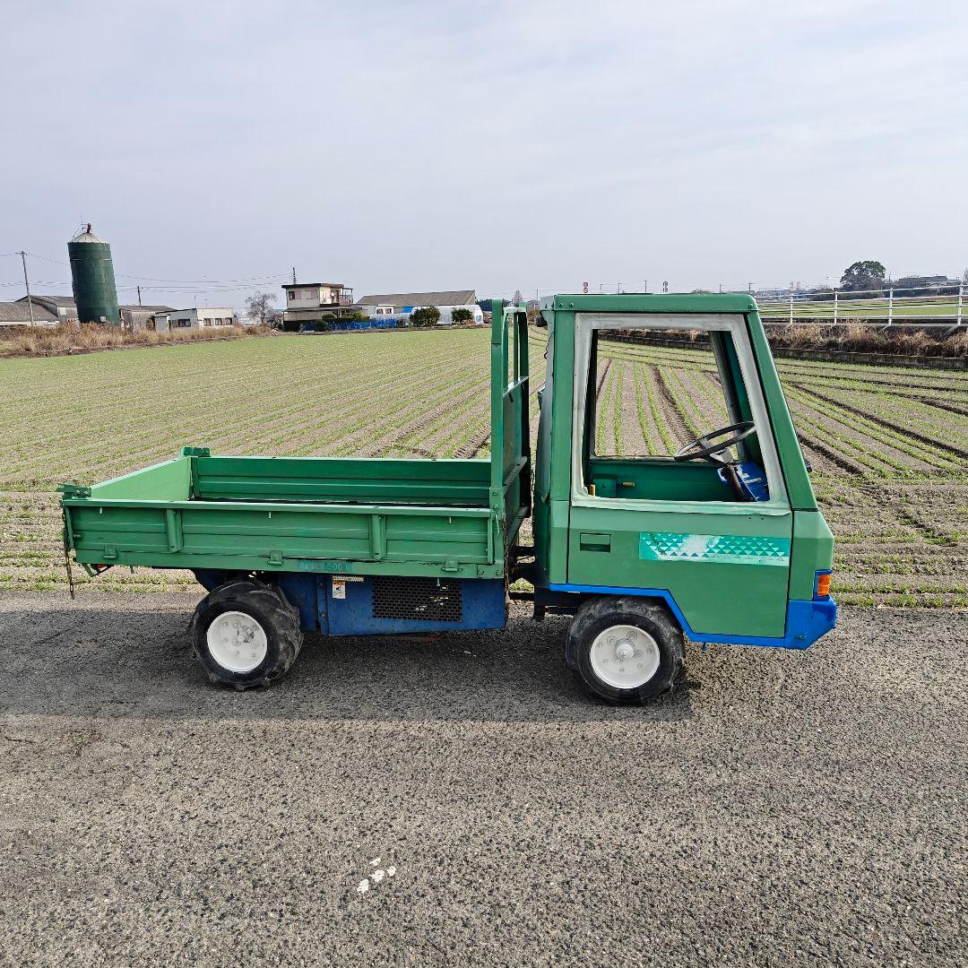 筑水キャニコム 運搬車 ELL801 4WD 油圧ダンプ 最大積載量500㎏