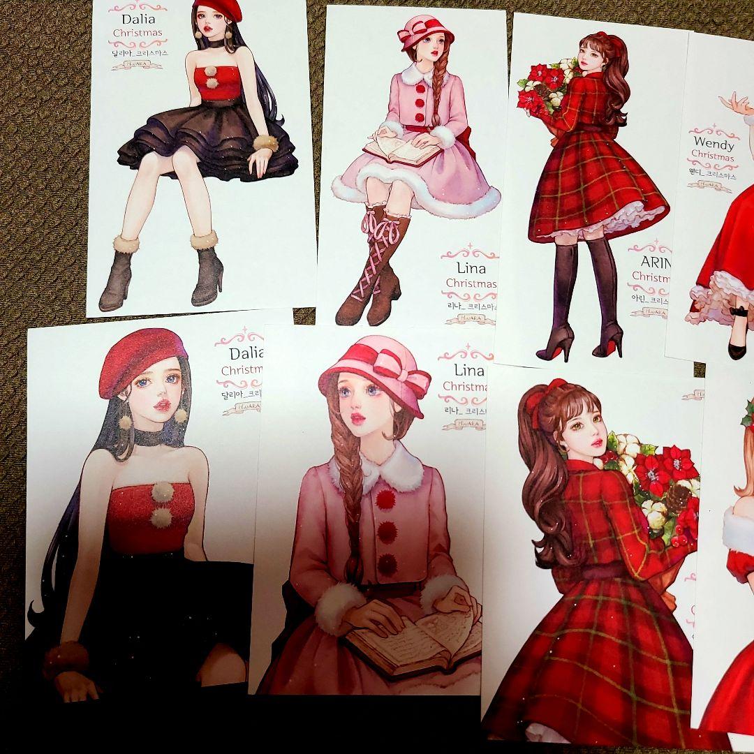 hwara様 ♡ Xmas girls 23´ 10枚 匿名発送