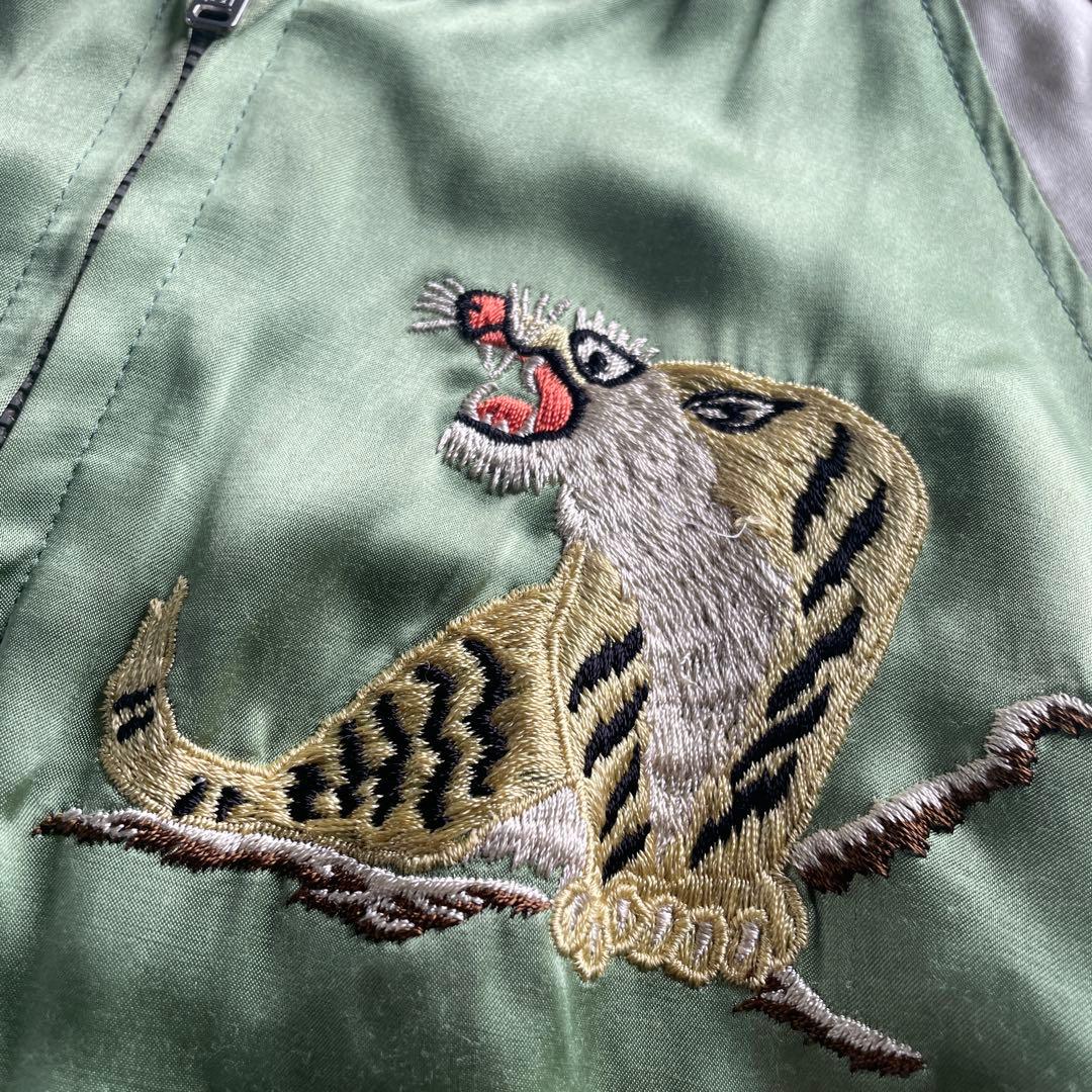 FLAT HEAD（フラット ヘッド）スカジャン　龍×虎