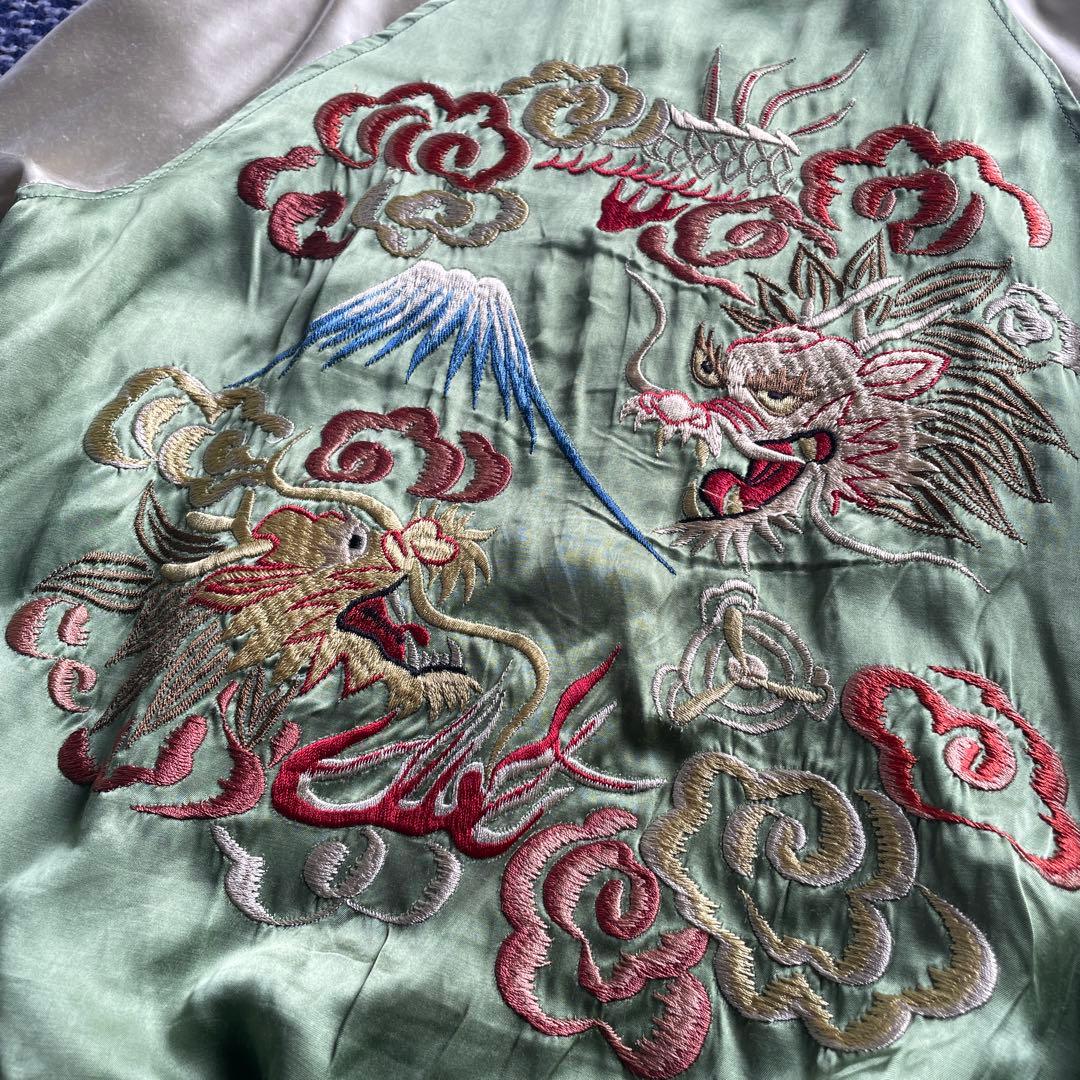 FLAT HEAD（フラット ヘッド）スカジャン　龍×虎