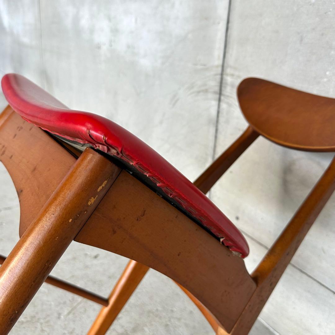 ★1960年代★ 昭和レトロ ダイニングチェア ミッドセンチュリー 木製椅子