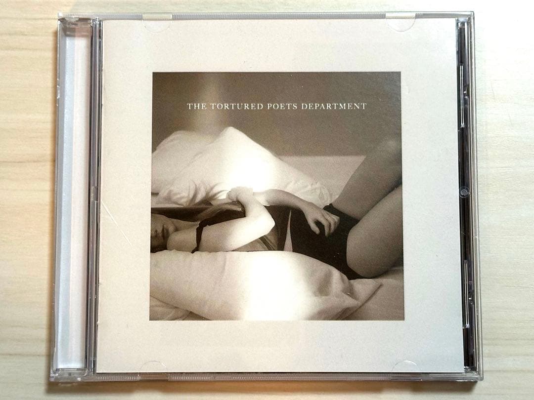 直筆サイン入り Taylor Swift TTPD 新品 輸入盤 CDアルバム