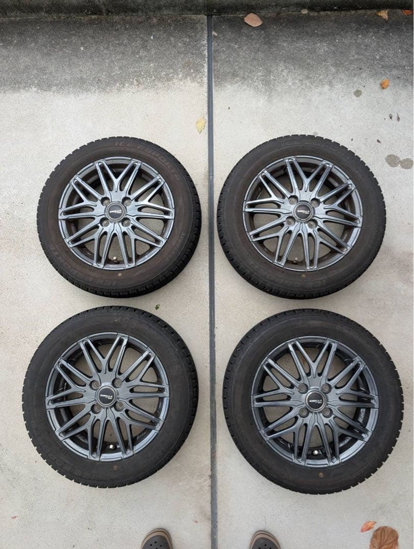 軽自動車用14インチ スタッドレスタイヤ ホイールセット