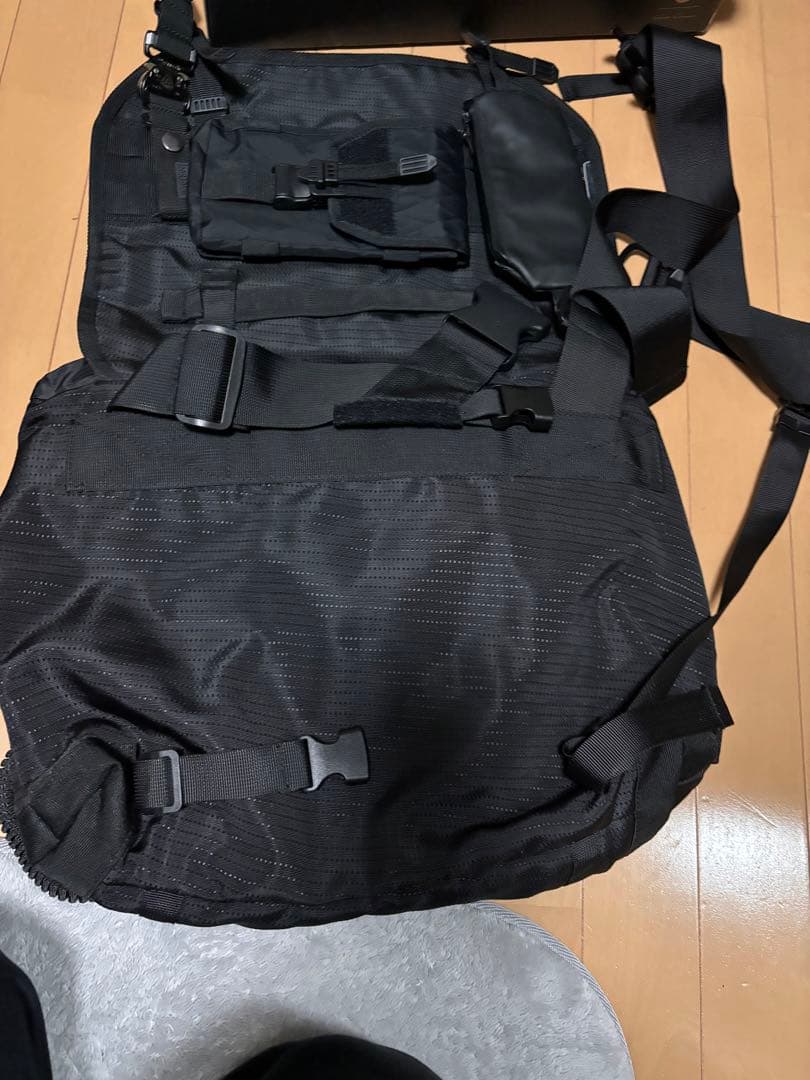 PAPATRAIL ブラック メッセンジャーバッグ bagjack