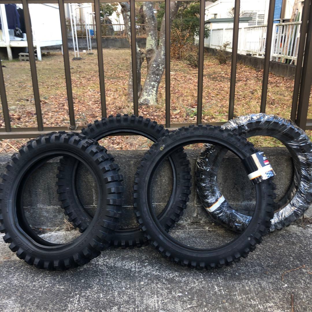 DUNLOP GEOMAX MX52F オフロードタイヤセット