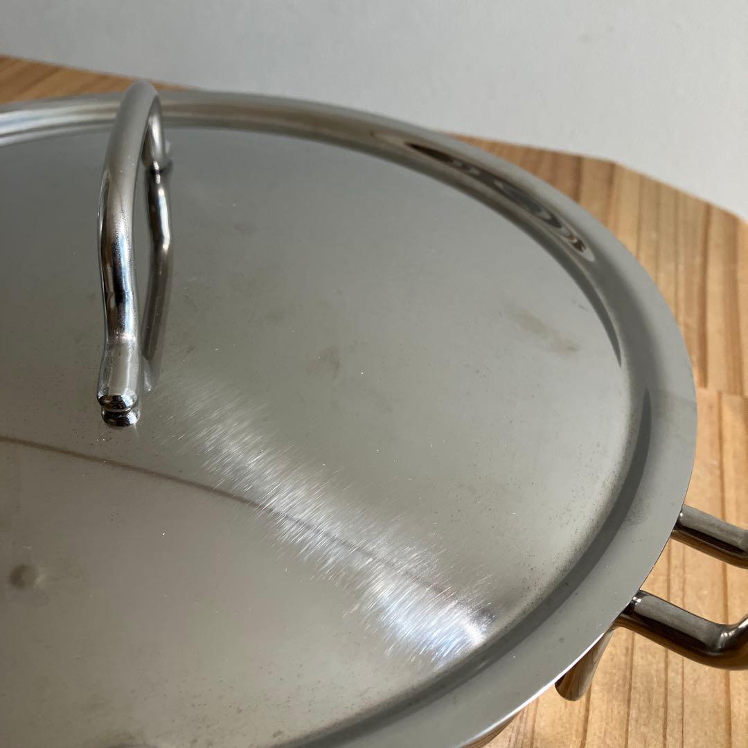 未使用　GEO PRODUCT ジオ ソテーパン 25cm 日本製 宮崎製作所