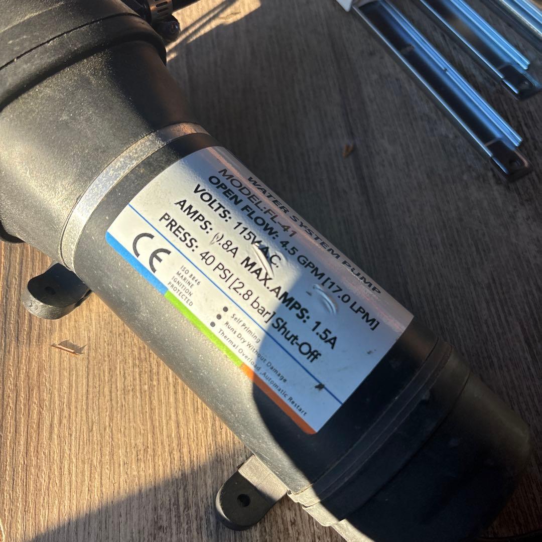 吸排水式ポンプ　FL-41 パワーポンプ