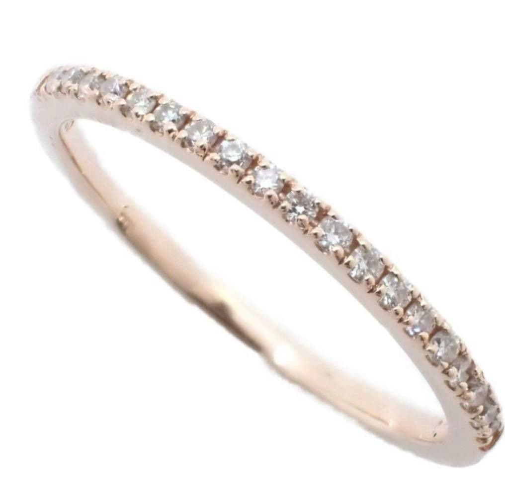 StarJewelry ハーフエタニティリング 9号 ダイヤ K10