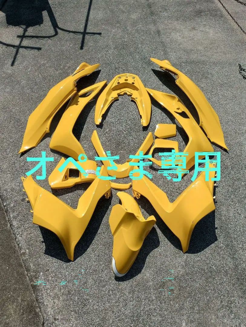 【オペさま専用】pcx125 jf56 純正カウルセット クリッパーイエロー