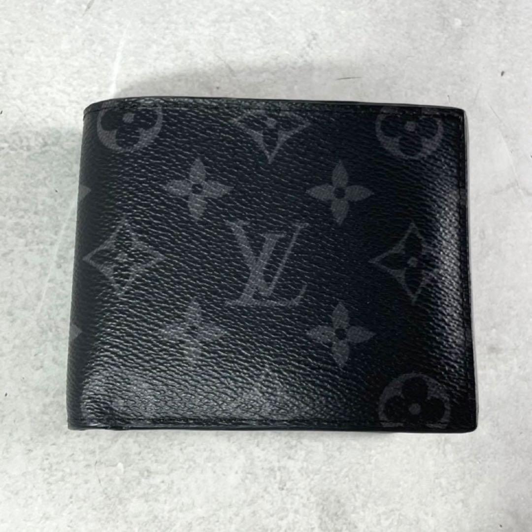 美品✨新型 ルイヴィトン モノグラムエクリプス ポルトフォイユマルコ