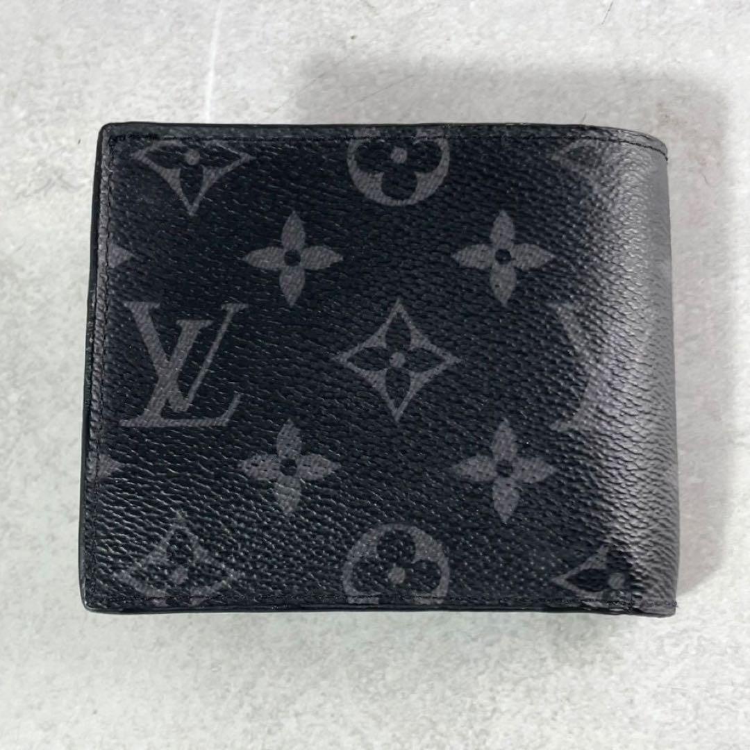 美品✨新型 ルイヴィトン モノグラムエクリプス ポルトフォイユマルコ