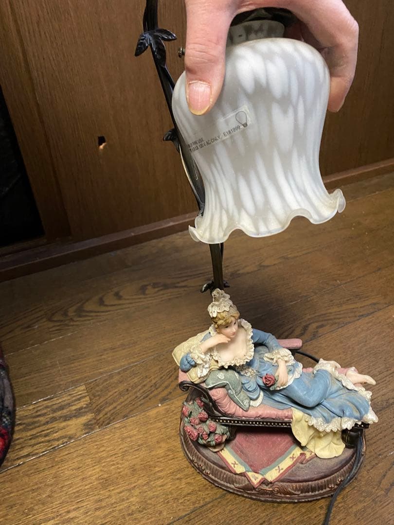 お洒落な洋風ランプ