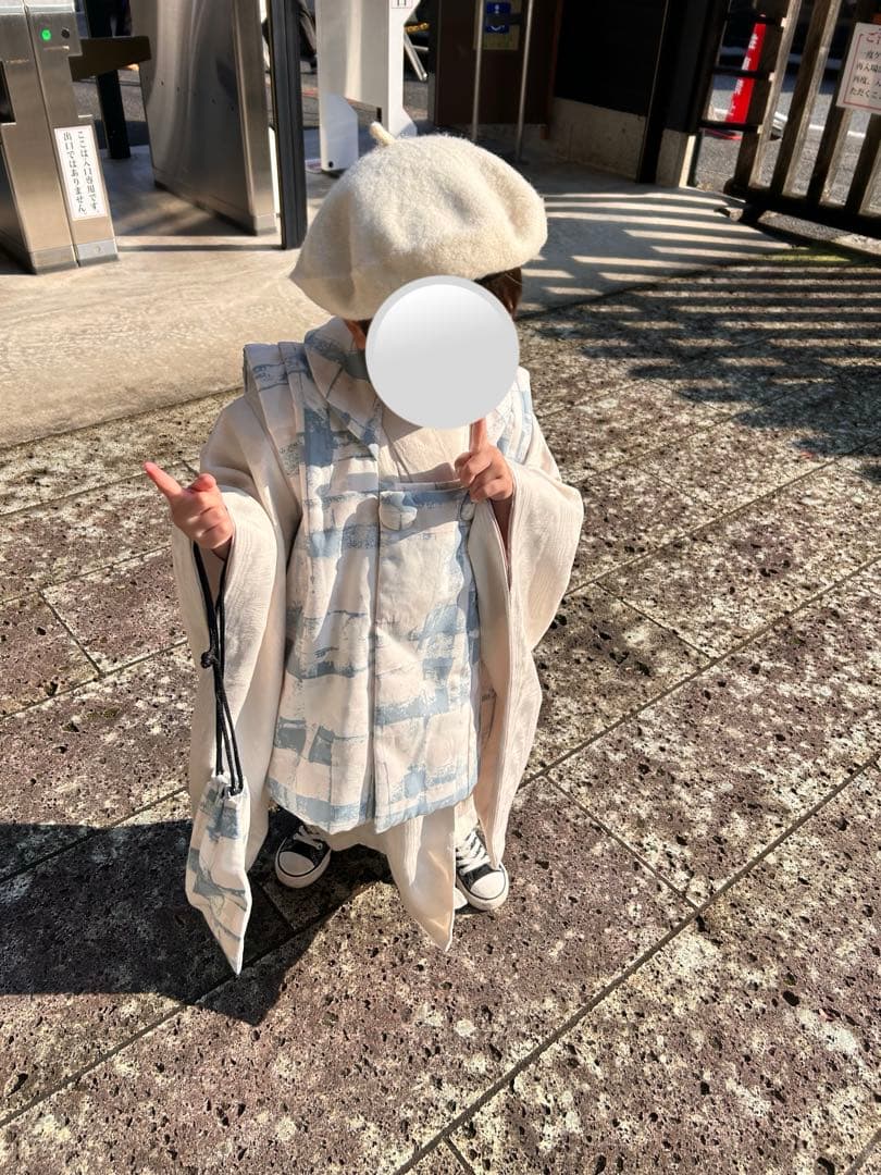 utatane 七五三　3歳男の子　被布セット　人気完売品