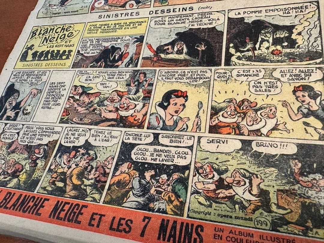 ビンテージMICKEY Le Journal de Mickey 1938年