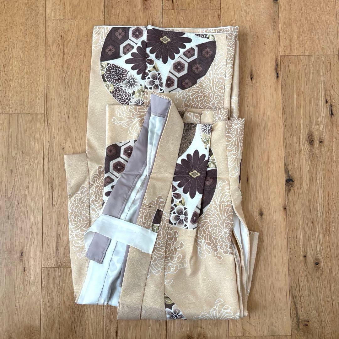 utataneひよこ商店　七五三 3歳　着物　被布小物セット