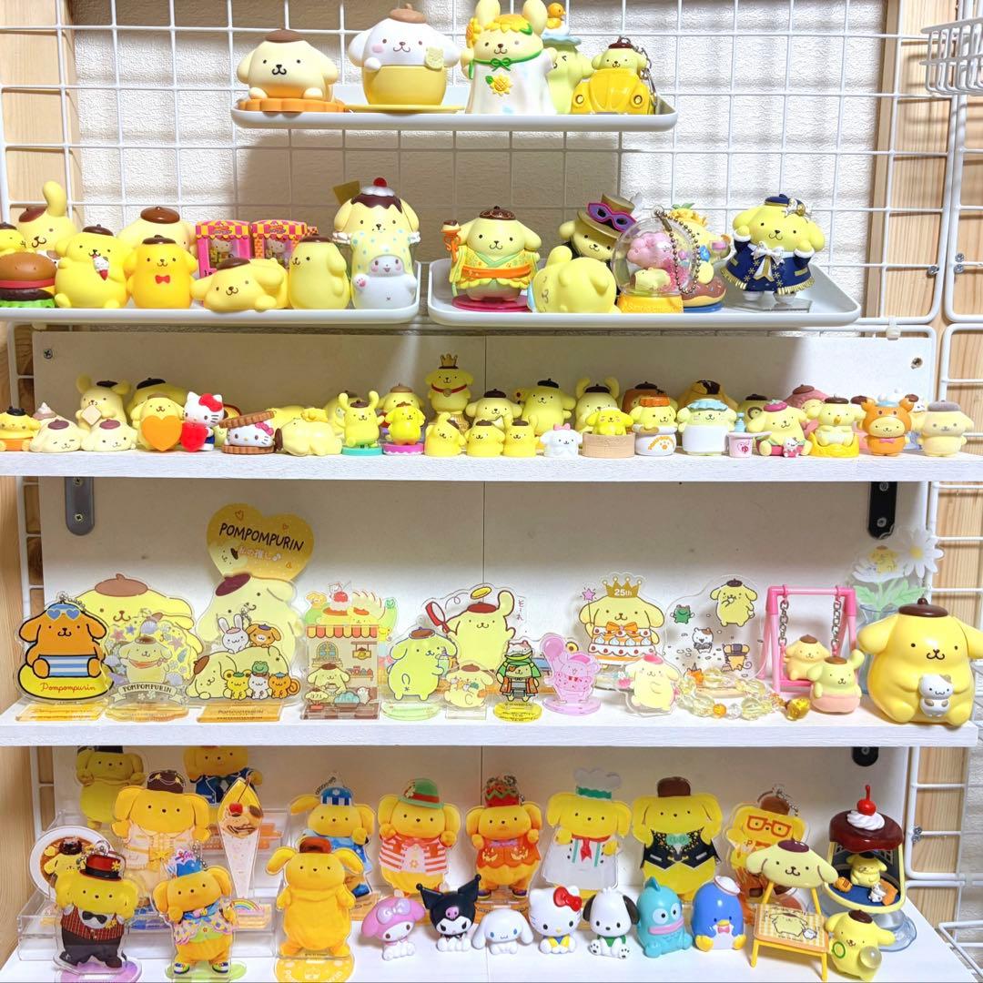 ま*る様 大量 サンリオ ポムポムプリン フィギュア セット