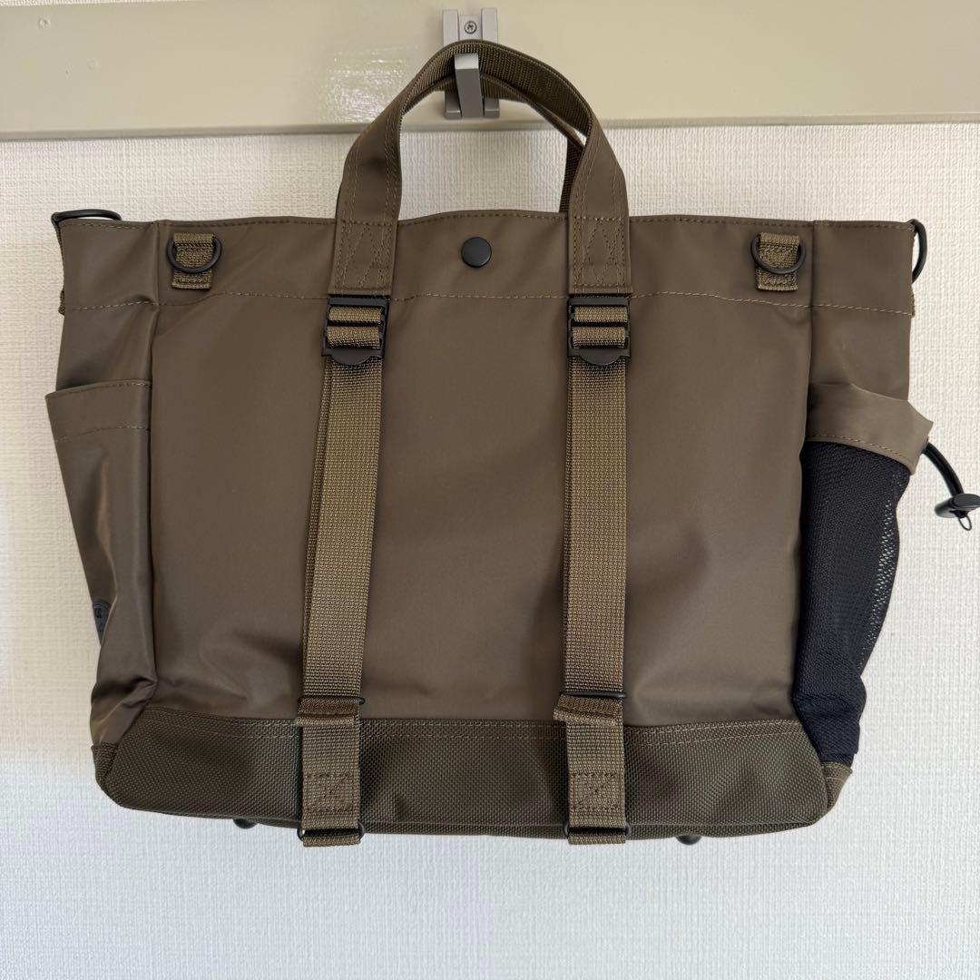 ほぼ未使用 PORTER RIDE 2way グリーン トートバッグ ショルダー