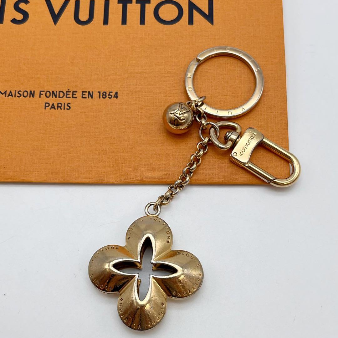 ルイヴィトン ポルトクレ エクリプス キーホルダー キーリング ゴールド GP
