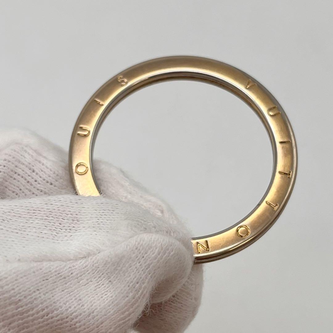 ルイヴィトン ポルトクレ エクリプス キーホルダー キーリング ゴールド GP