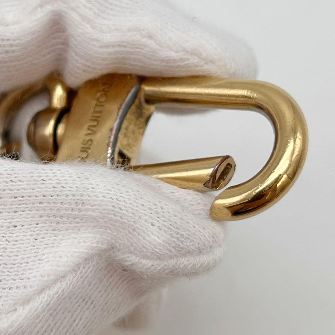 ルイヴィトン ポルトクレ エクリプス キーホルダー キーリング ゴールド GP