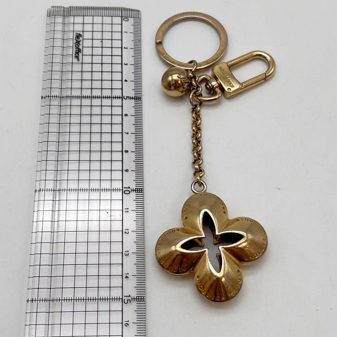 ルイヴィトン ポルトクレ エクリプス キーホルダー キーリング ゴールド GP