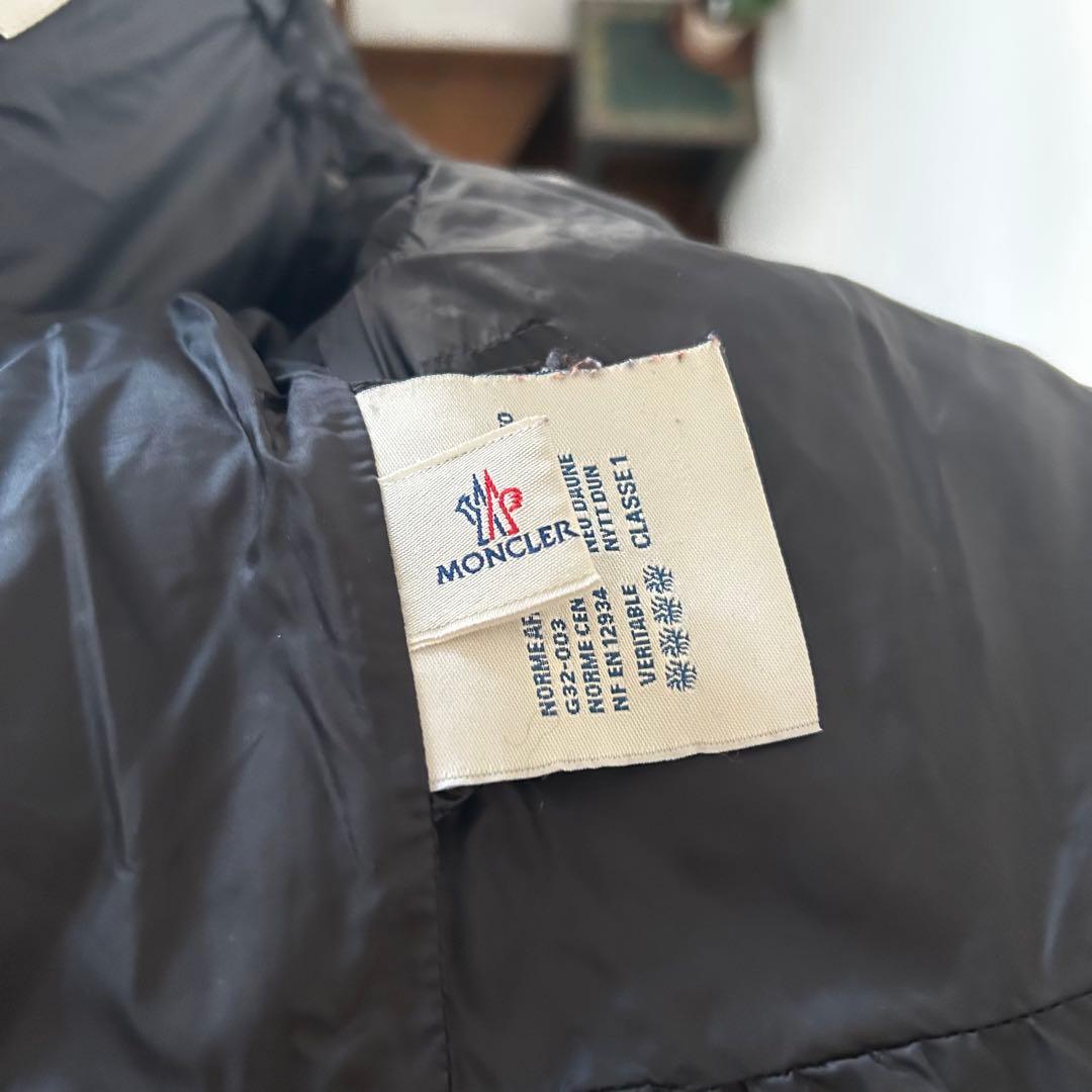 モンクレール GAUFRE ゴーフル ドッキング ダウン ジャケット 0 黒