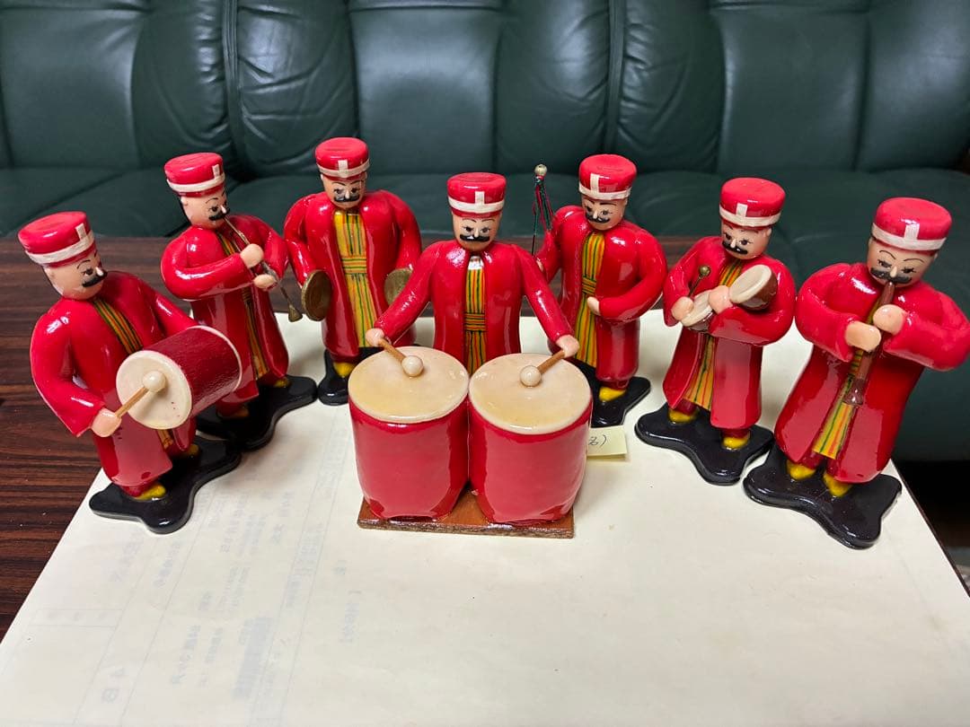 トルコ帝国時代の軍楽隊￼ミニチュアセット