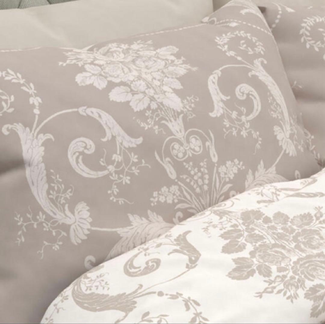 イギリス直輸入　旧ローラアシュレイ 掛け布団カバー＋枕カバー*2 新品セット