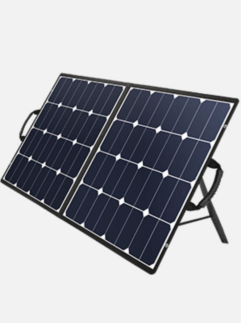 【未使用】suaoki ソーラーパネル 100W 折りたたみ式 防災グッズ