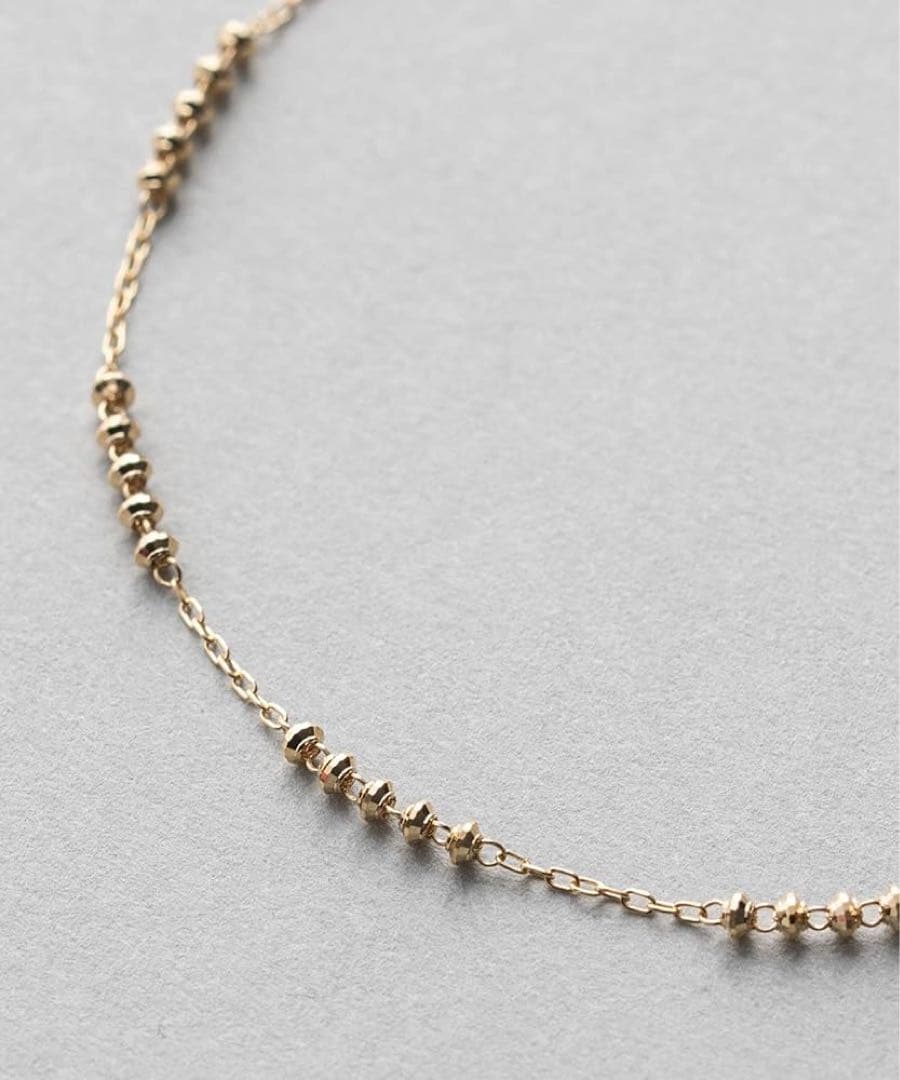 【ete】 k18YG グレイン ブレスレット