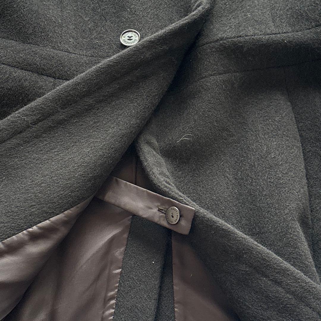 美品　GIVENCHY BOUTIQUE ダブルブレスト ウールロングコート