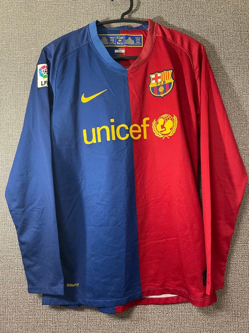 D*H様 【正規品】バルセロナ　08/09 ホームレプリカ長袖