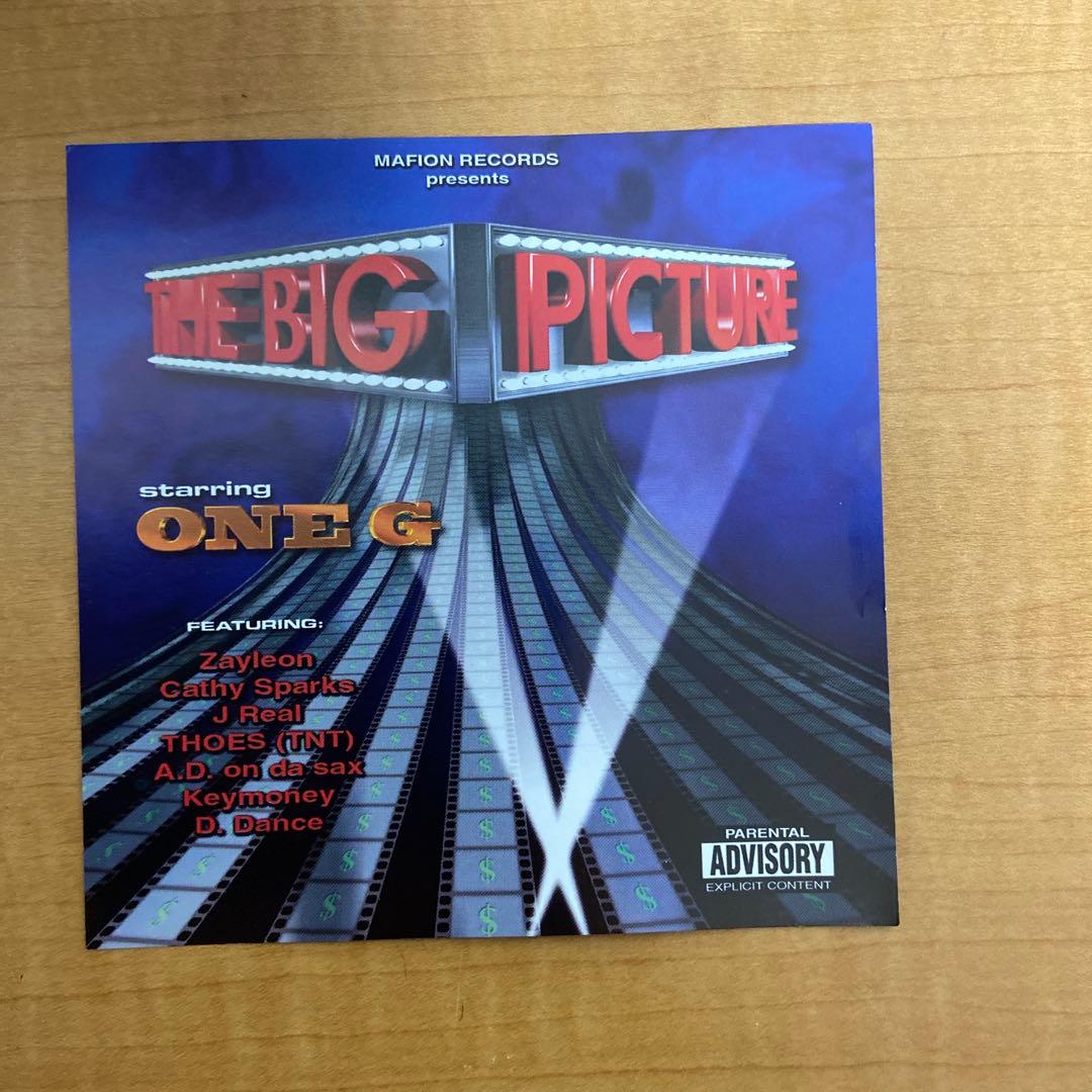 洋楽 ONE G / BIG PICTURE / GANGSTA RAP G-FUNK