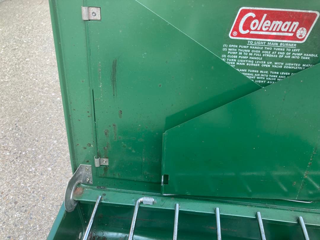 【ビンテージ】 コールマン ツーバーナーキャンプストーブ 425E499