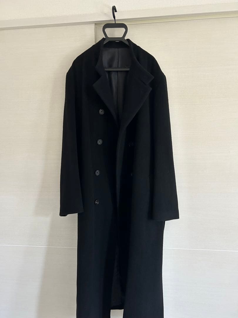 ジャケット・アウター DOUBLE-BREASTED STAND COLLAR COAT